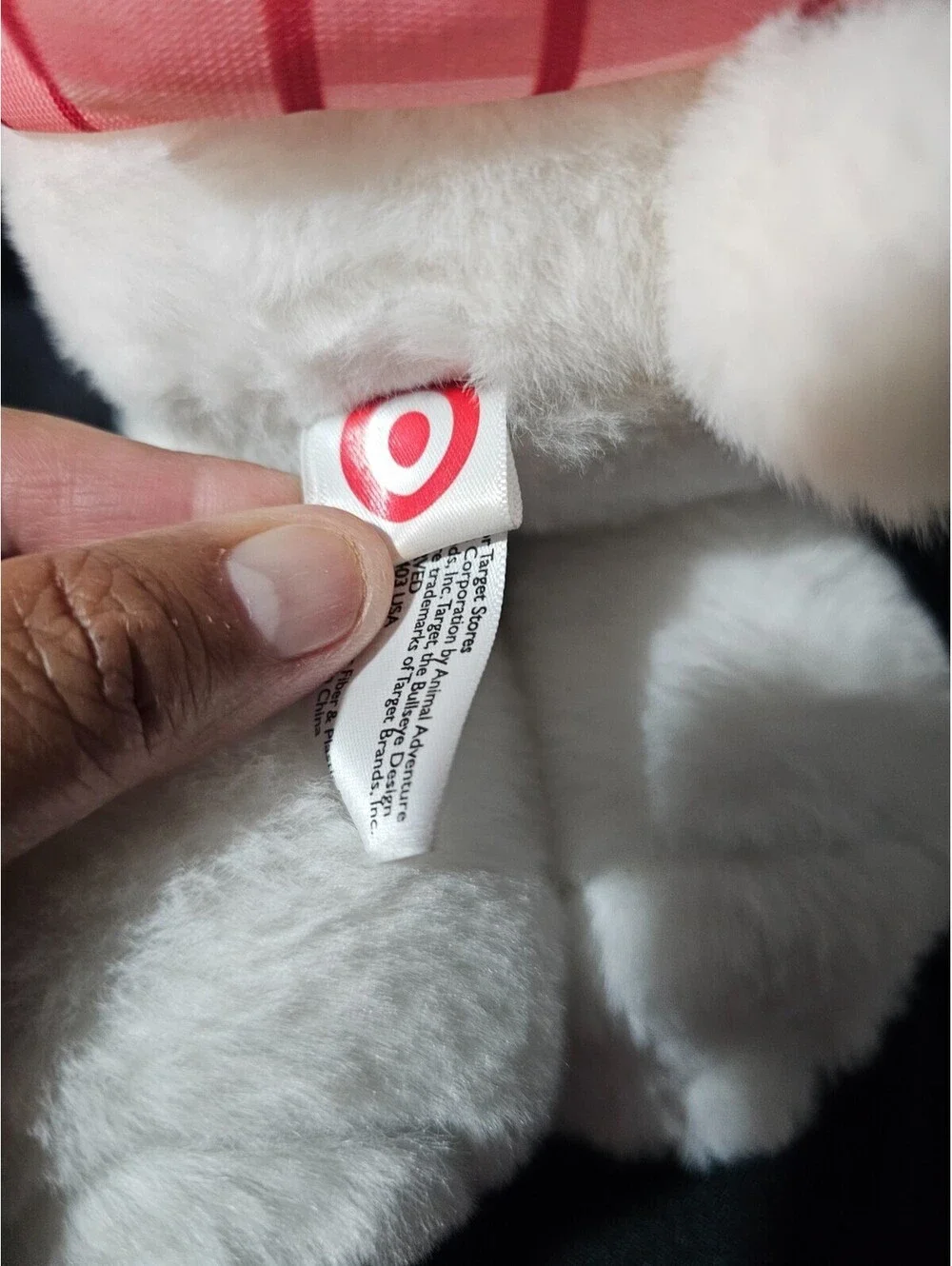 Target Bullseye Dog Plush Toy With Mini Backpack 10